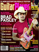 Guitar Player Magazine cover with Brad Paisley